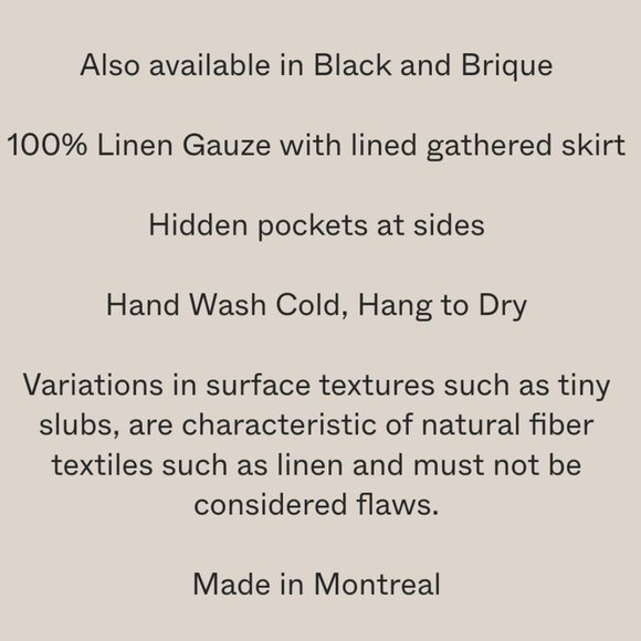 Yellow linen "Maisy" dress - Picture 6 of 6